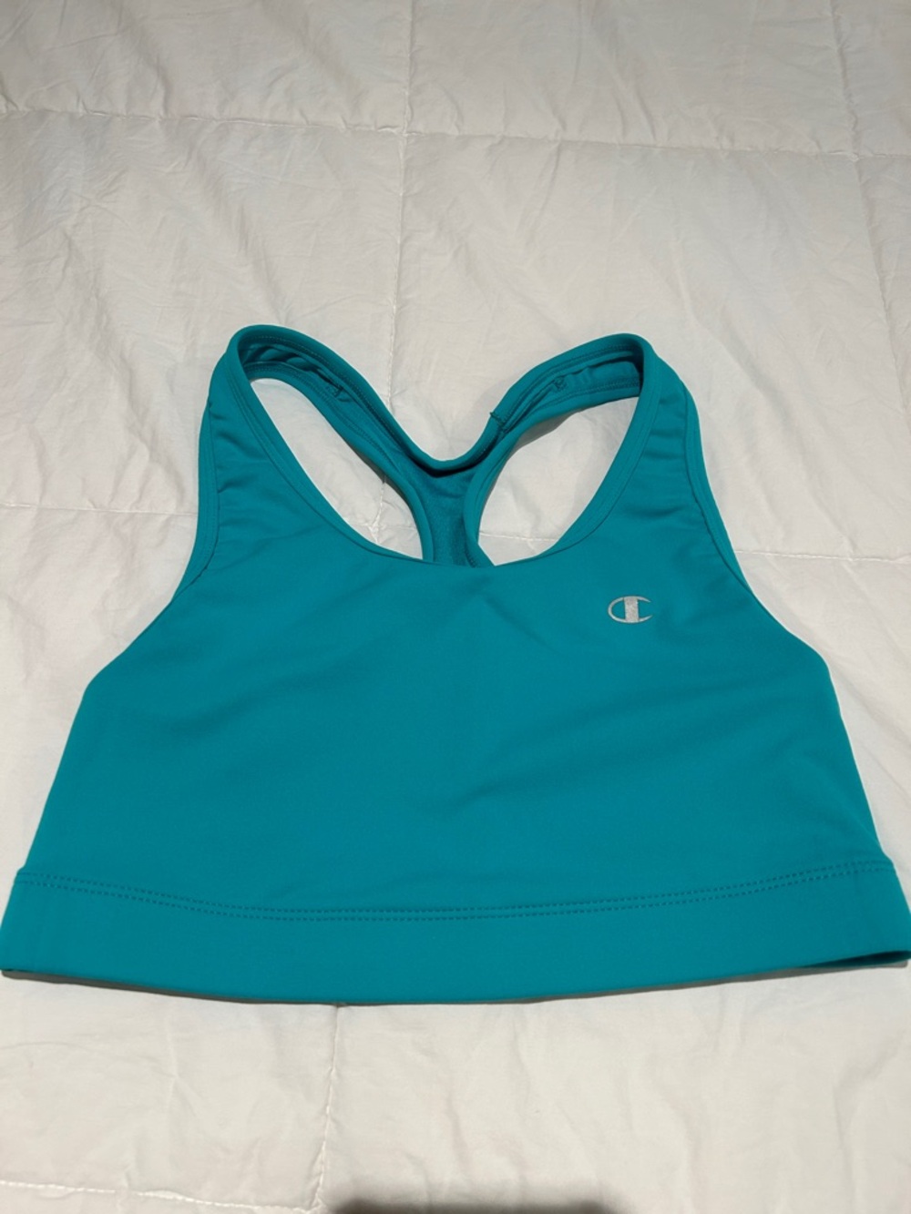 Champion Teal Blue Racerback Sports Bra